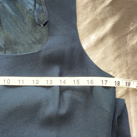 Vintage Liz Claiborne Black Special Occasion Formal Prom Cocktail Column Dress - Picture 8 of 11